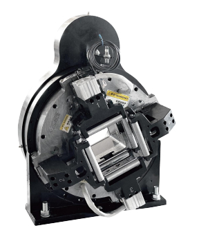 Máquina de corte por láser F130E con mandril de carrera completa, sin material de cola y presión admisible 0.4-0.9MPa