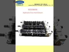 Lingman Cuatro ejes de sujeción hidráulica Cuatro ejes de sujeción neumática chuck
