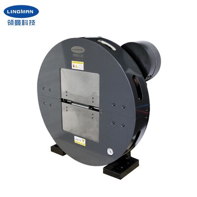 Mandril láser neumático Lingman de 245 mm con tamaño hueco, fuerza de sujeción de 2 KN y carrera de mordaza de 235 mm para corte de tubos