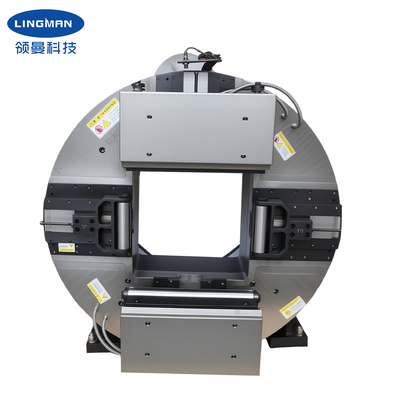 Chuck rotativo de láser de 640 mm con fuerza de sujeción de 25KN y Chuck frontal hueco grande para máquinas de corte de tuberías